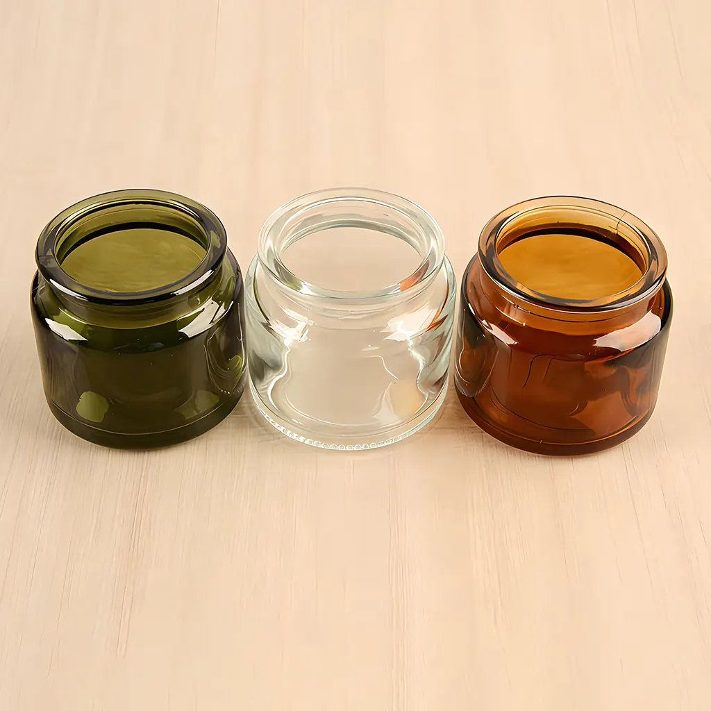 Skleněné dózy o objemu 100 ml s korkovým víčkem