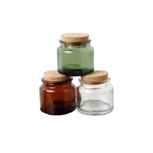 amber candle jars