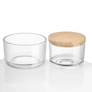 candle jars with lid