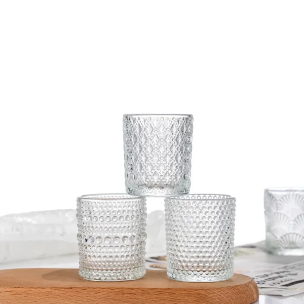 empty candle jar