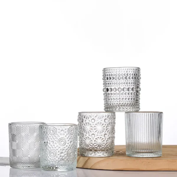 empty candle jar