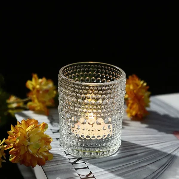 glass candle jar