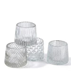 boş mum kavanozları