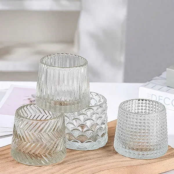 empty candle jars
