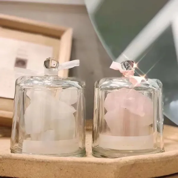clear glass candle jars wholesale
