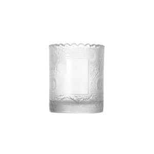 frosted candle jars