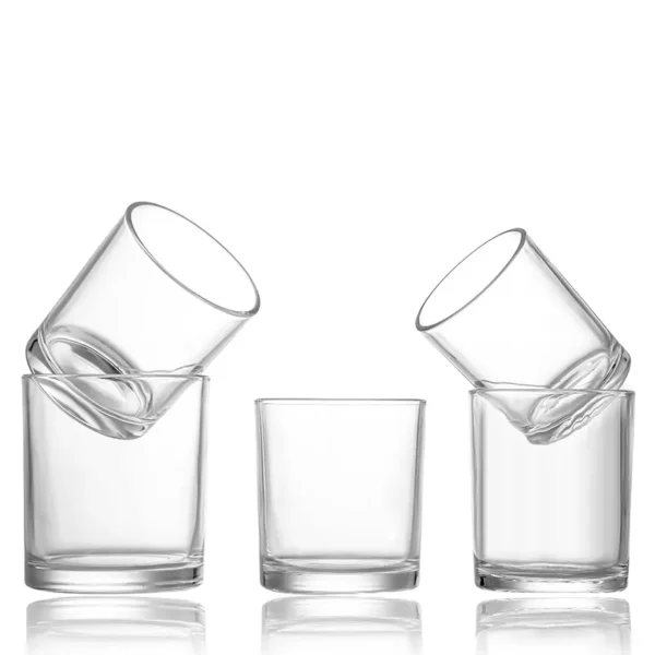 clear votive candle holders