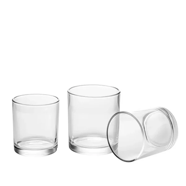 clear votive candle holders