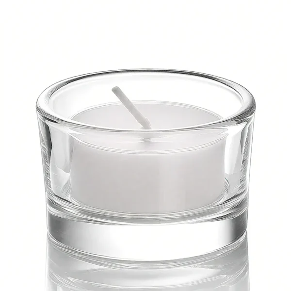 glass candle holders
