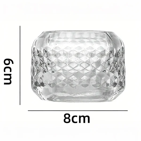 glass candle jars