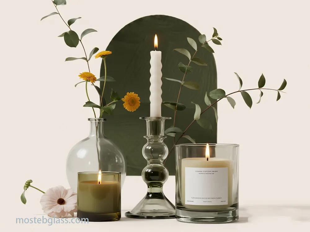 glass candle jars wholesale