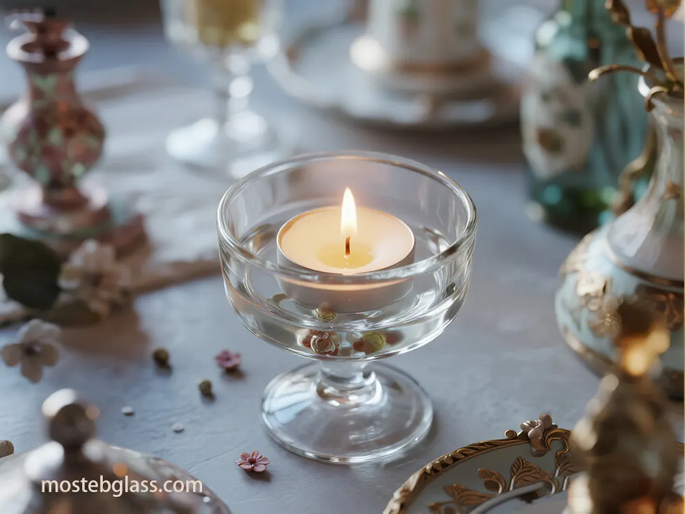 glass candle jars wholesale