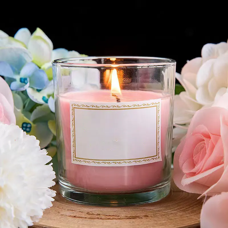 glass candle stand