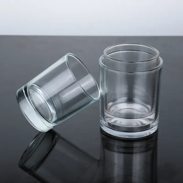 glass candle stand