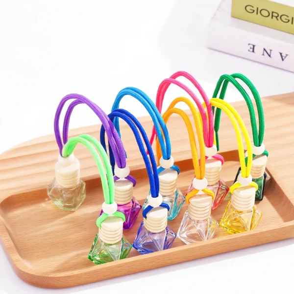 hanging car diffuser bottles