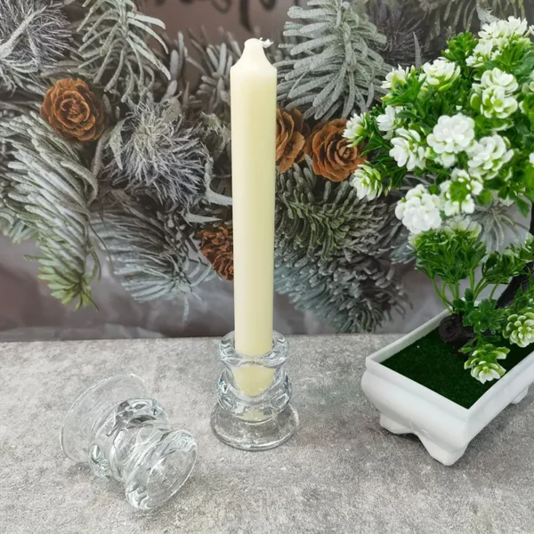 empty glass candle jars