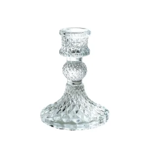 modern glass candle holders