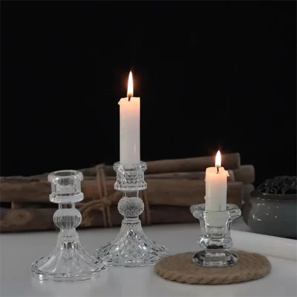 empty candle glass jars