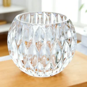 ガラス製のキャンドル用空き瓶