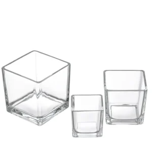 square votive candle holders
