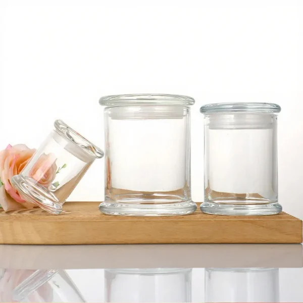 unique candle jars with lids