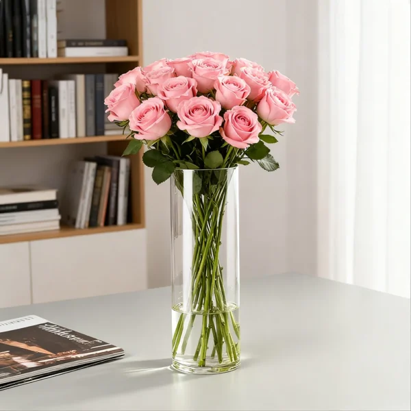big clear vase