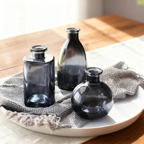 bud vase, glass vase modern