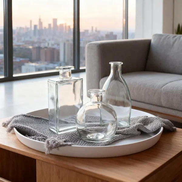 glass vase modern