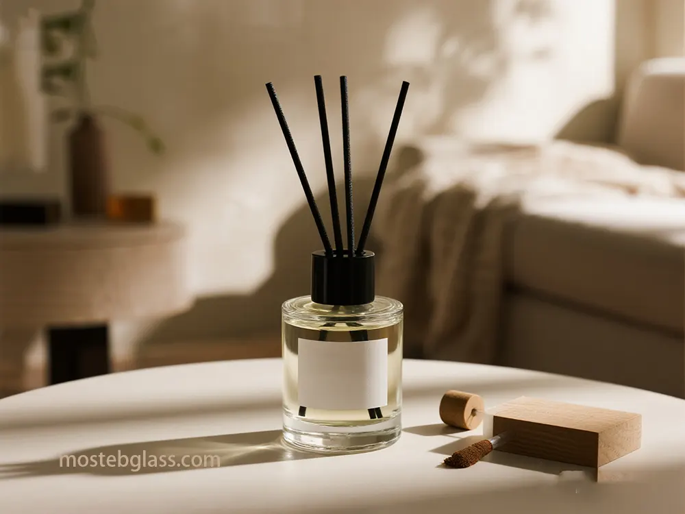 clear glass ornament