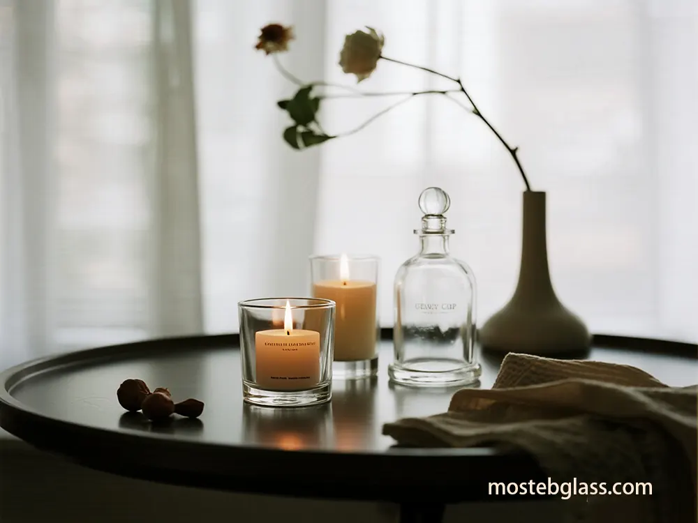 clear glass ornaments
