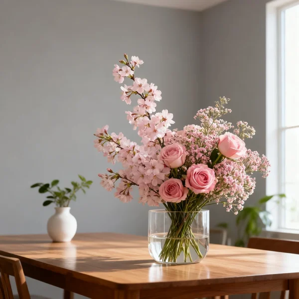 clear glass vases