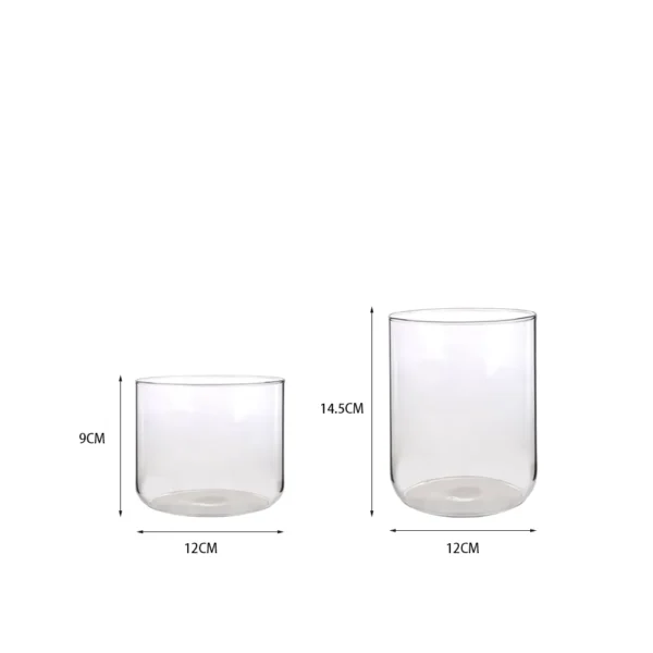 clear vase