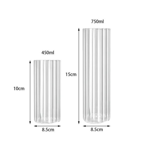 clear vase
