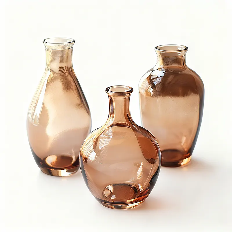flower vase in glass