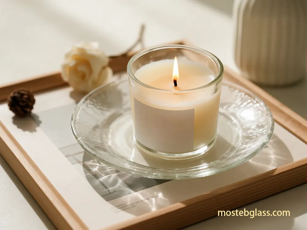 glass clear ornaments