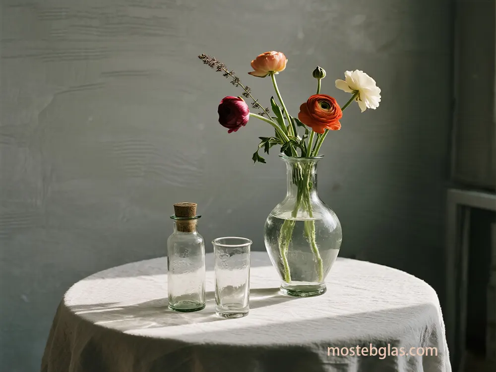 glass decor vase