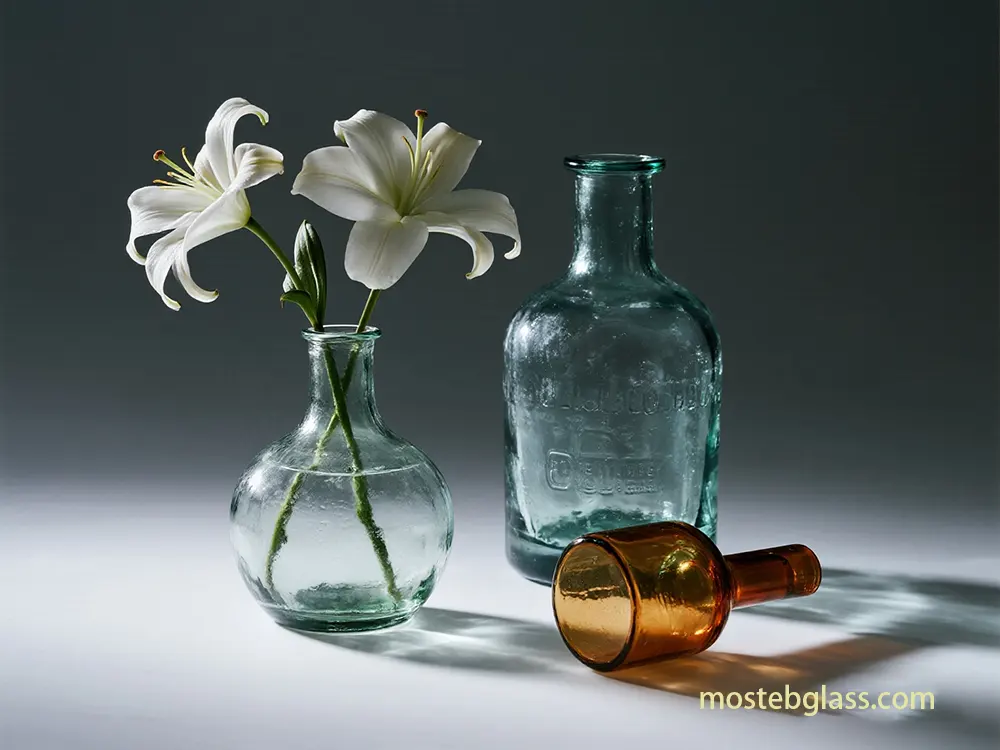 glass decor vase