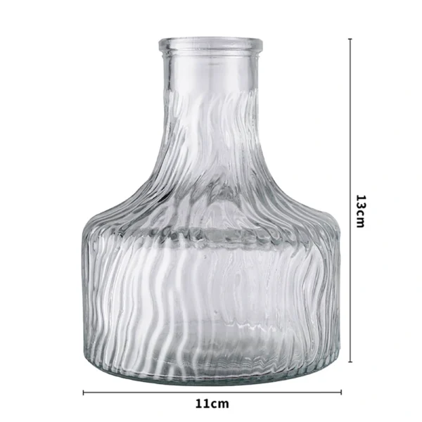 glass flower vase