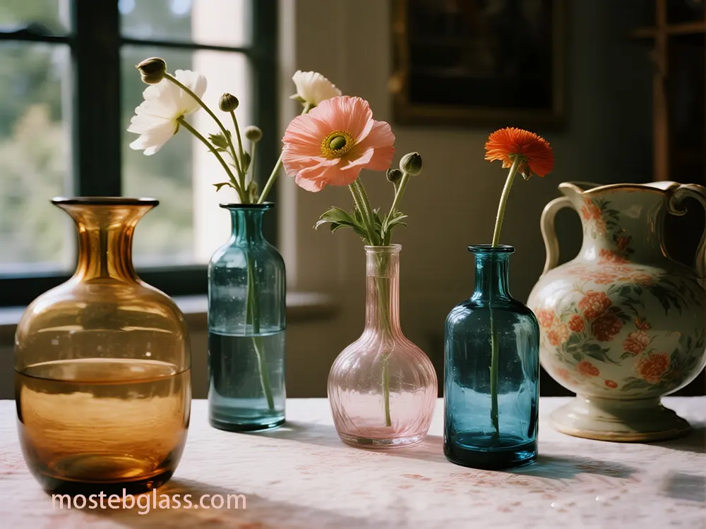 glass flower vase