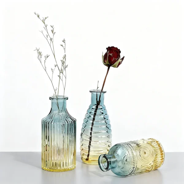 glass vase set
