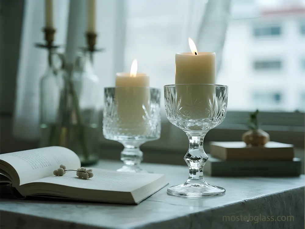 glass vintage ornaments