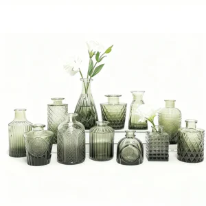glass vintage vases