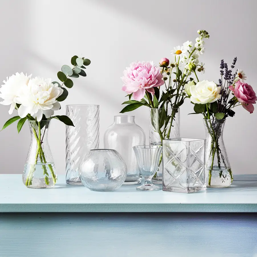 glass vases