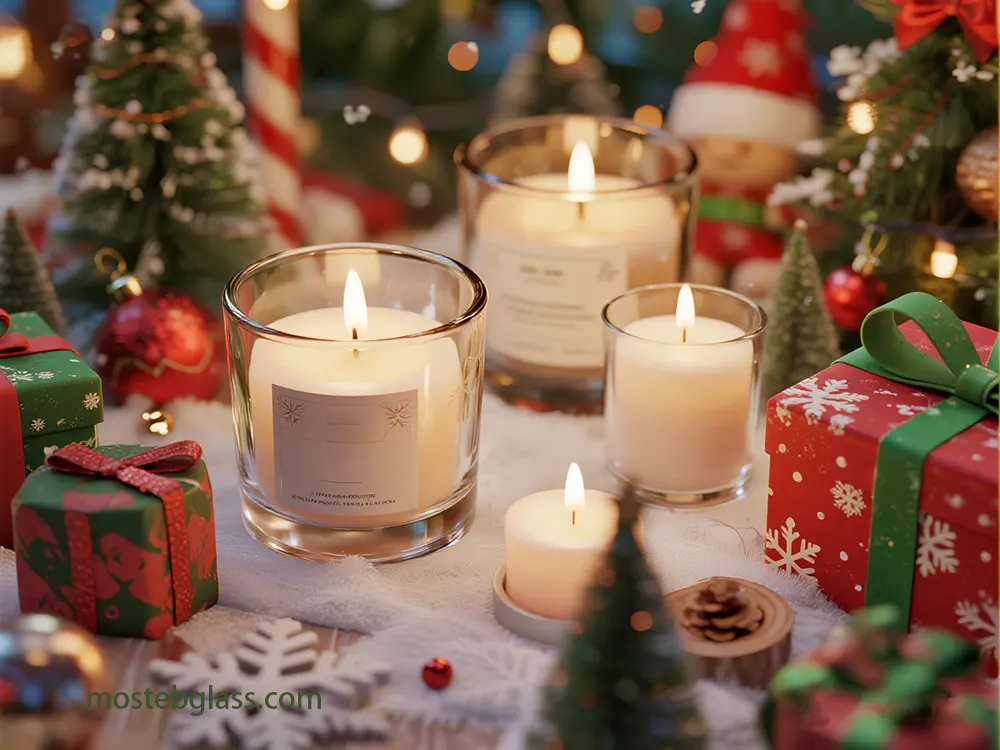 wholesale christmas candle jars