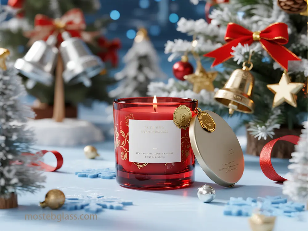 wholesale christmas candle jars