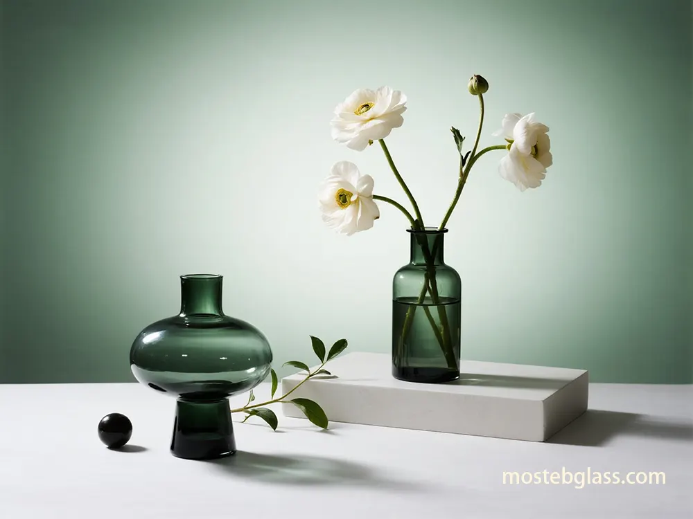 decorative glass vases