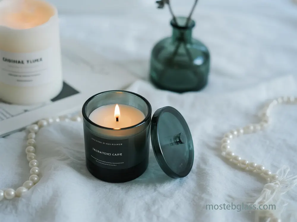 glass candle holders factory