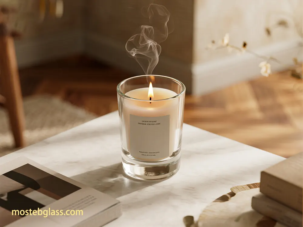 glass candle jars factory