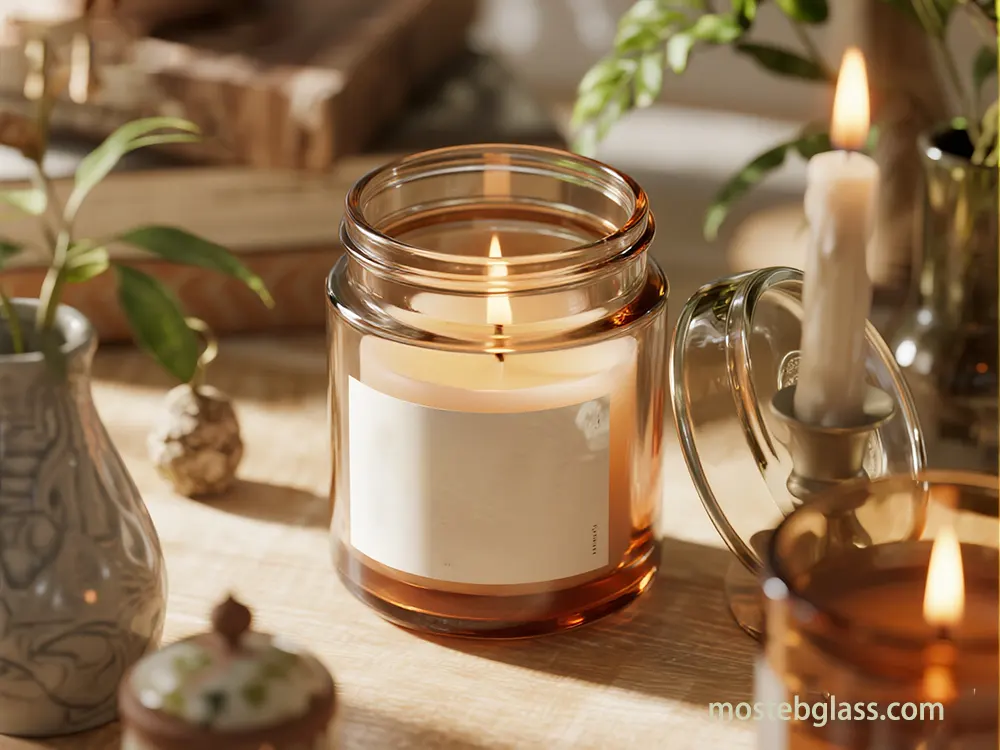glass candle jars supplier