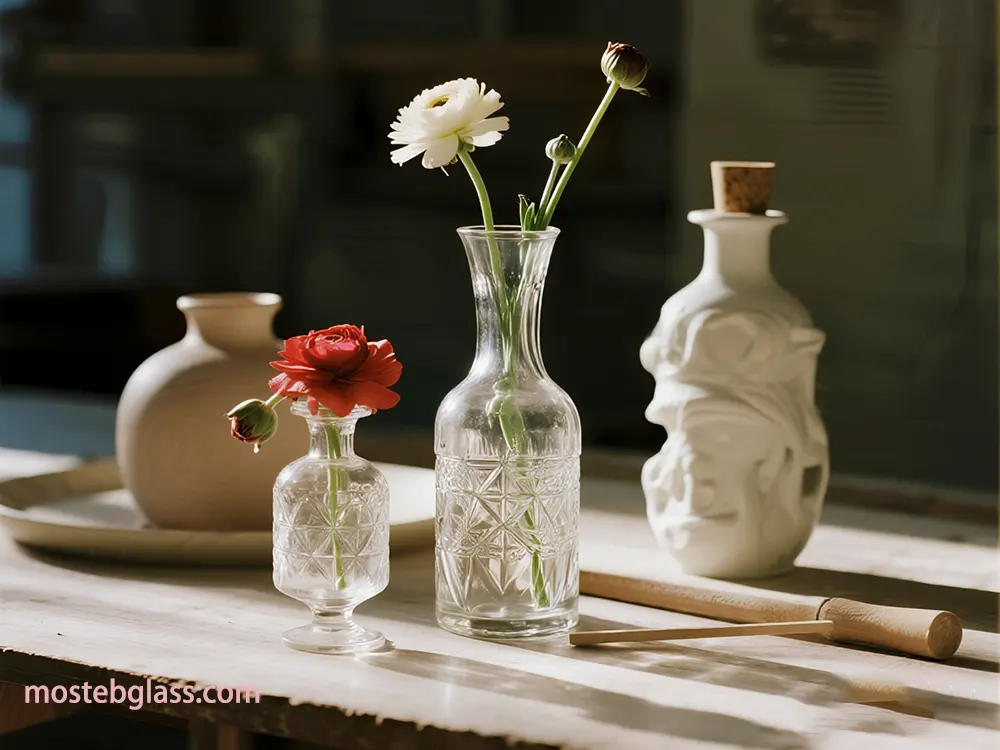 glass flower vase factory